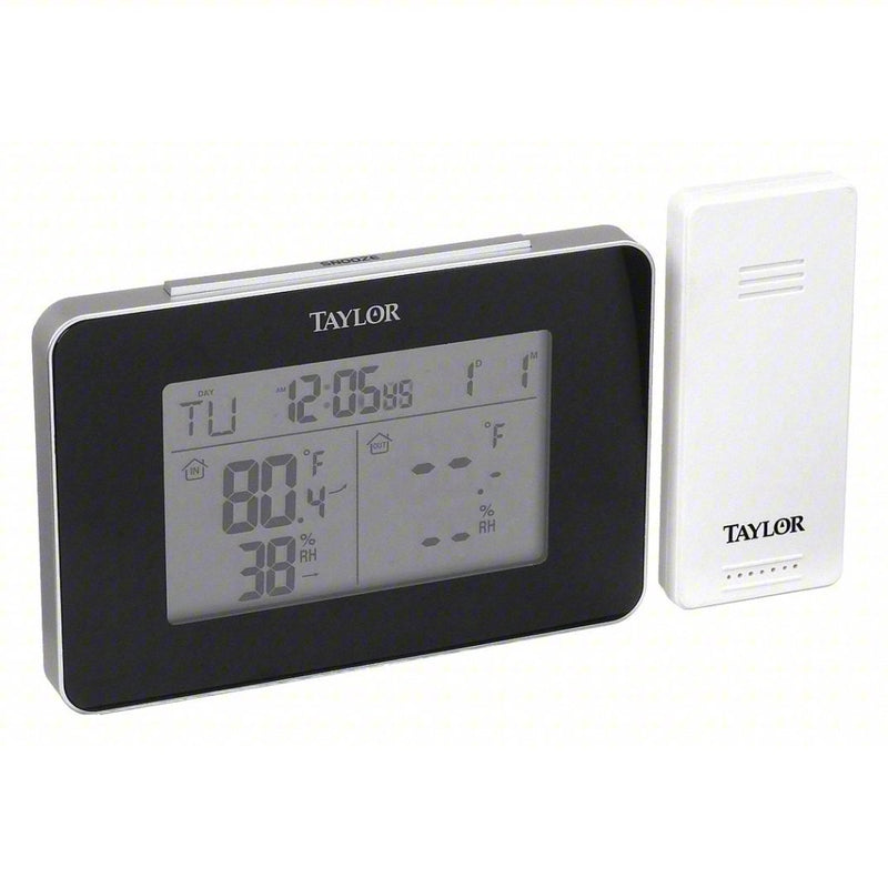 Taylor 1731 Wireless Thermometer Indoor/Outdoor, 20% to 95% RH, Indoor Humidity/Temp