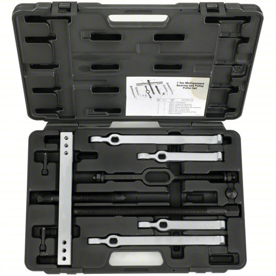 OTC 4532 Puller Set 7 in – 11 in Jaw Spread, 9 in Jaw Reach, 0.35 Jaw Thick, 7 ton Pulling Capacity
