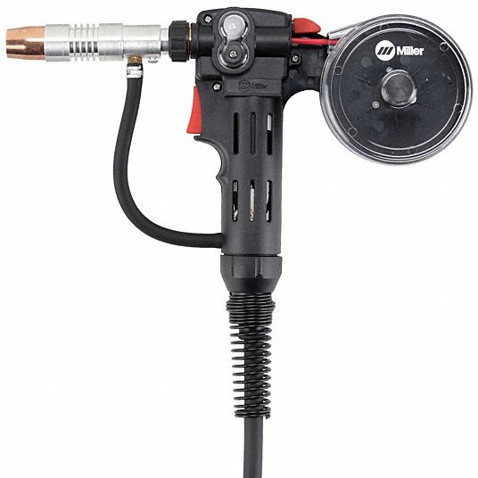 Miller Electric 301272 Spool Gun, Air-Cooled, 150A