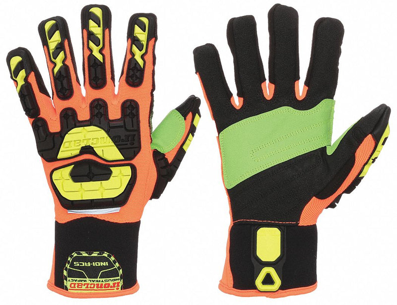 Ironclad INDI-RC5-06-XXL KONG Riggers Gloves, Synthetic Leather, ANSI Cut A5, Impact 2, 2XL, 1 PR