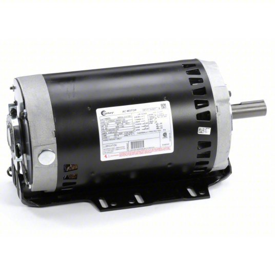 Century H855L OEM Replacement Motor 3 HP, 1,750 Nameplate RPM, 200-230/460V AC, 3-Phase, 1,701-1,800