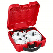 Milwaukee 49-22-4185 Hole Saw Kit 29 Pieces, 3/4 in to 4 3/4 in Saw Size Range, 1 5/8 in Max. Cutting Dp