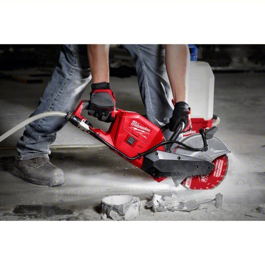 Milwaukee 49-93-9016 Diamond Saw Blade Block/Brick/Concrete/Stone, 16 in Blade Dia., 1 in Arbor Size, Wet/Dry