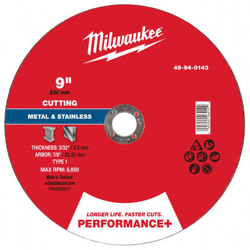 Milwaukee 49-94-0143 Cut-Off Wheel
