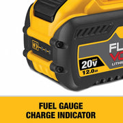 Dewalt DCB612 20V/60V FLEXVOLT, 12.0 Ah Li-Ion Battery