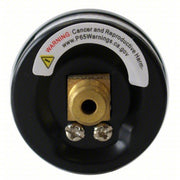 Winters PEM1401-CD Pressure Gauge, Green/Yellow/Red, 0 to 60 psi, 1 1/2 in Dial, 1/8 in NPT Male