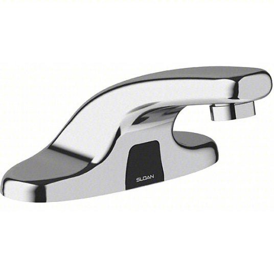 Sloan EBF-650-BAT-TEE-CP-0.5GPM-MLM-IR-FCT Sensor 4" Mount, 3 Hole Low Arc Bathroom Faucet