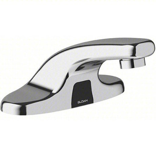 Sloan EBF-650-BAT-TEE-CP-0.5GPM-MLM-IR-FCT Sensor 4" Mount, 3 Hole Low Arc Bathroom Faucet