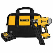 Dewalt DCN21PLM1 20V MAX XR Lithium-Ion Cordless 2-Speed 21° Plastic Collated Framing Nailer Kit