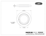 McMaster 4936K662 Washer for 1/4 BSPP Male Compact Extreme-Pressure Steel Pipe Fitting
