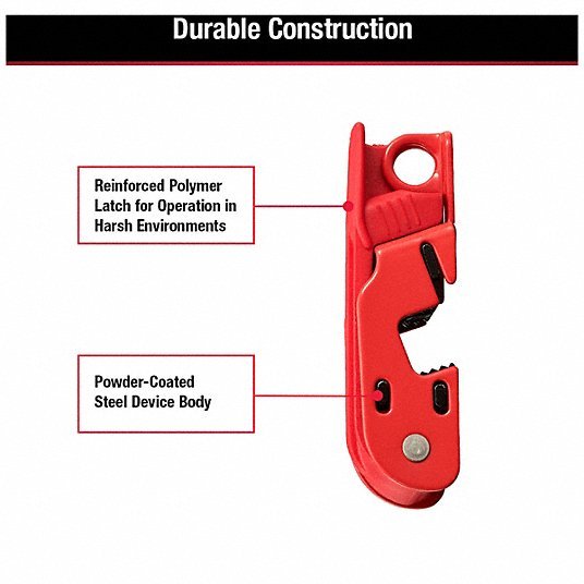 Master Lock 493B Circuit Breaker Lockout Clamp-On, For 120/240V AC Volt