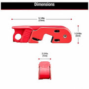 Master Lock 493B Circuit Breaker Lockout Clamp-On, For 120/240V AC Volt