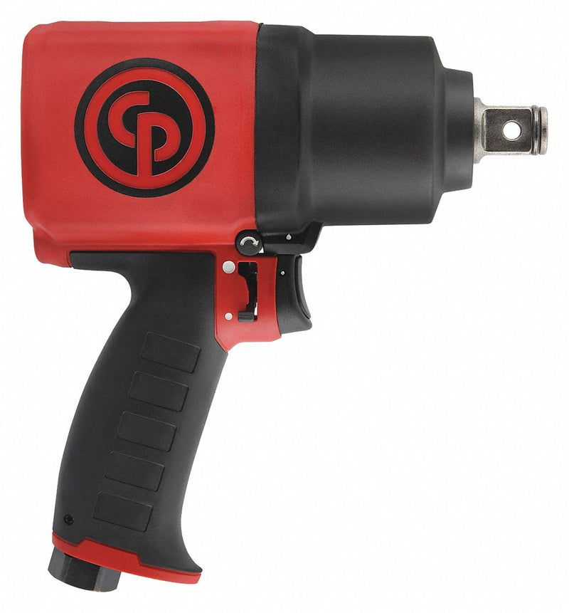 Chicago Pneumatic CP7769 Air Impact Wrench, Compact, 3/4 in Drive, Pistol-Grip, Square, Std, Medium Duty