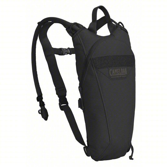 Camelbak 1683001000 Hydration Pack 100 oz/3 L, Black, 4 21/64 in Dp, 17 21/64 in Lg, 9 7/16 in Wd