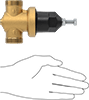 McMaster 4946K12 Pressure-Regulating Valve for Drinking Water, 3/4 NPT Female Inlet x Outlet