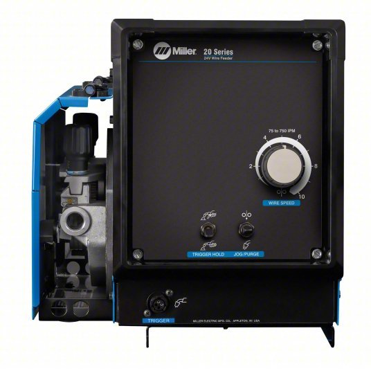 Miller 951786 Multiprocess Welder XMT 350 CC/CV, DC, MIG Pack w/20 Series Wire Feeder