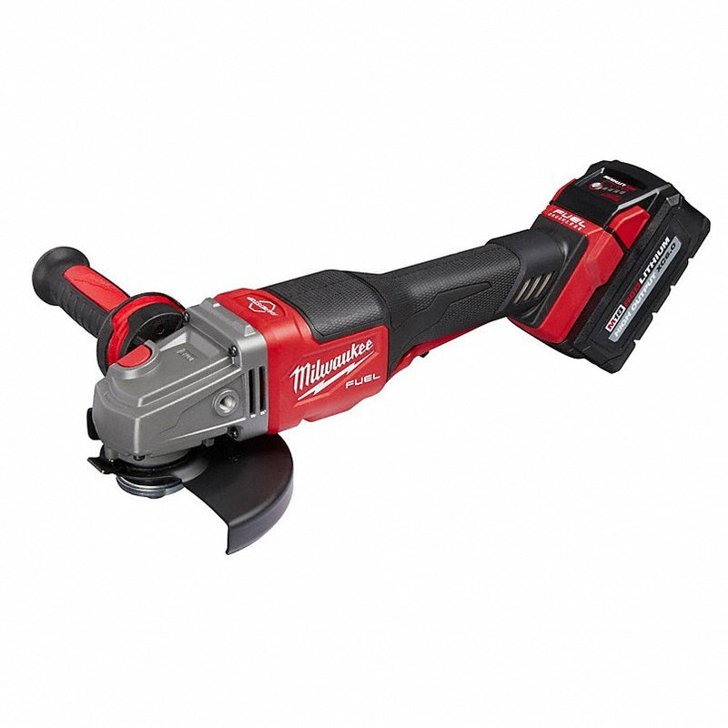 Milwaukee 2980-22 Angle Grinder Kit 6 in Wheel Dia, Paddle, without Lock-On, Brushless Motor, (2) 6.0 Ah, 18V DC