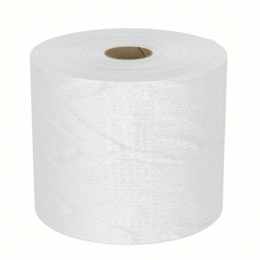 Ability One 8540-01-667-1042 Paper Towel Roll White, 8 in Roll Wd, 1,000 ft Roll Lg, Continuous Sheet Lg, 6 PK