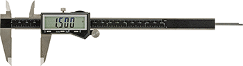 McMaster 4996A33 Digital Caliper with Fractional Display, 0" to 8" Range, 11-1/4" Overall Length
