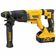 DeWalt DCH263R2 Cordless Rotary Hammer D-Handle, 20 V, SDS-Plus, 1/2 in max, 6.0 Ah, 2.2 ft-lb, 4,300 bpm