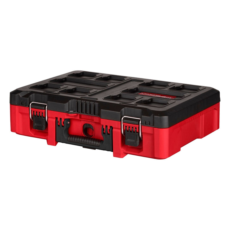Milwaukee 48-22-8450 Tool Case, Plastic, Black/Red, 14 7/8 in W x 5 15/16 in H x 15 3/16 in D