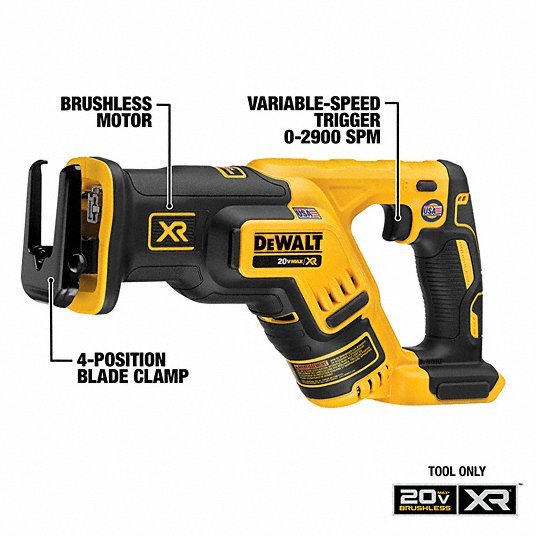 DeWalt DCS367B Cordless ReciprocatIng Saw, Straight, 20V