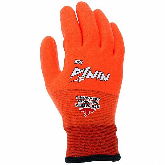 MCR N9690FCOL Cold Protection Gloves, Acrylic Terry Lining, L