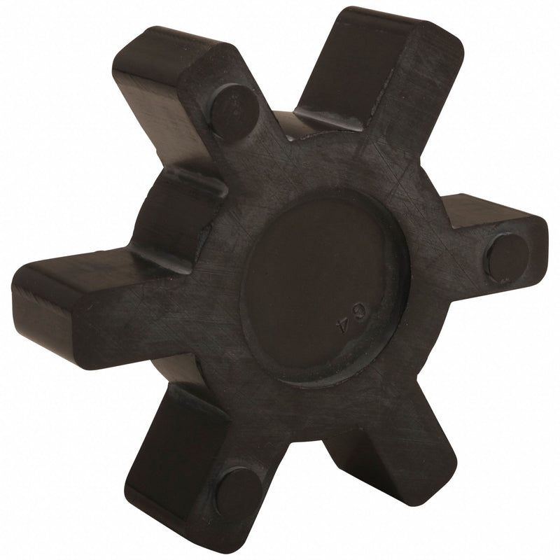 TB Wood's L190N Buna-N Spider Insert, L190 Jaw Coupling, 4-15/32 in OD, Solid Center