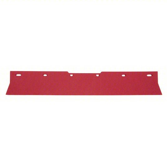 Tennant 1200430 Replacement Squeegee Blade Linatex, Straight, 23 in Blade Wd, Red, FDA Compliant