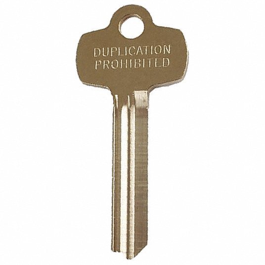 Best 1A1J1KS473KS800 Key Blank, Standard, J Keyway, 1/2in.
