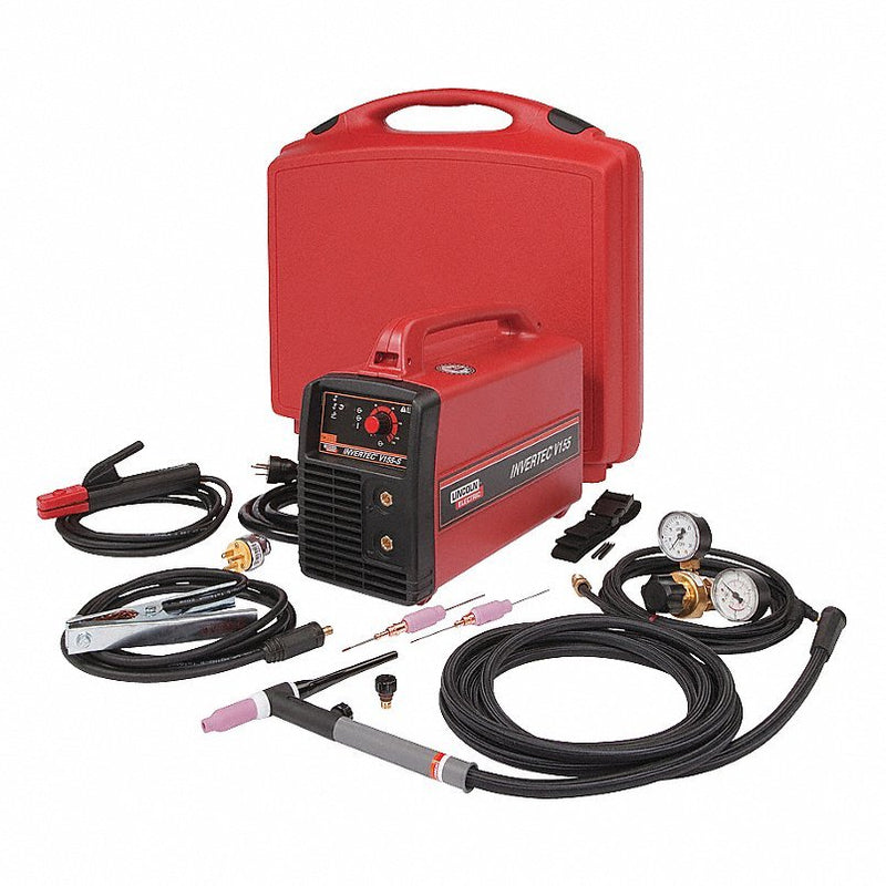 Lincoln K2606-1 TIG Welder: Invertec V155-S, DC, Stick/TIG Pack, 155 A