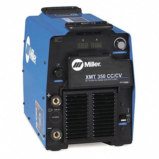 Miller 907161 Multiprocess Welder, XMT(R) 350, Phase Single; Three , 208 to 575V AC , 350A @ 34V DC, 60%