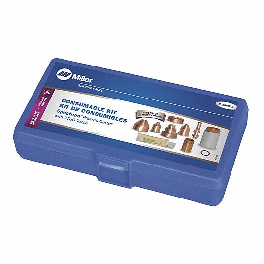 Miller 256033 Plasma Torch Consumable Kit XT60, 60 A