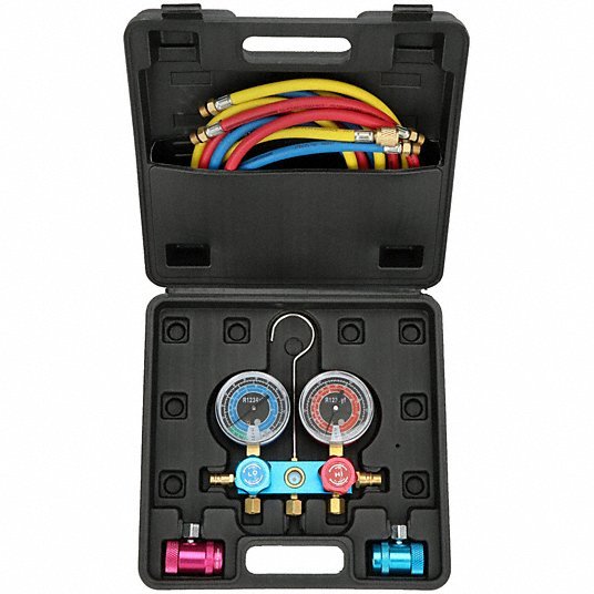Supercool 37520-PC Mechanical Manifold Gauge Set, Type Auto
