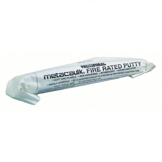 Metacaulk 66345 Fire Barrier Putty, Red, Sausage Container Size & Type