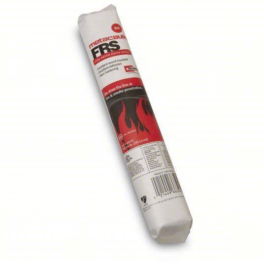 Metacaulk 66345 Fire Barrier Putty, Red, Sausage Container Size & Type