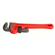 Ridgid 31005 Heavy-Duty Pipe Wrench Cast Iron, 1 in Jaw Capacity, Serrated, 8 in Overall Lg, I-Beam