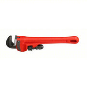 Ridgid 31005 Heavy-Duty Pipe Wrench Cast Iron, 1 in Jaw Capacity, Serrated, 8 in Overall Lg, I-Beam