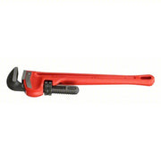 Ridgid 31025 Heavy-Duty Pipe Wrench Cast Iron, 2 1/2 in Jaw Capacity, Serrated, 18 in Overall Lg, I-Beam