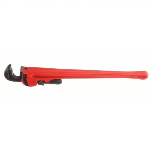 Ridgid 31030 Heavy-Duty Pipe Wrench Cast Iron, 3 in Jaw Capacity, Serrated, 24 in Overall Lg, I-Beam