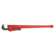 Ridgid 36 Heavy-Duty Pipe Wrench Cast Iron, 5 in Jaw Capacity, Serrated, 36 in Overall Lg, I-Beam - Redwood.KV4A502