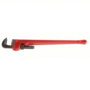 Ridgid 36 Heavy-Duty Pipe Wrench Cast Iron, 5 in Jaw Capacity, Serrated, 36 in Overall Lg, I-Beam - Redwood.KV4A502