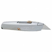 Stanley 10-099 Utility Knife 6 in Overall Lg, Steel Std Tip, Plain, Metal, Gray
