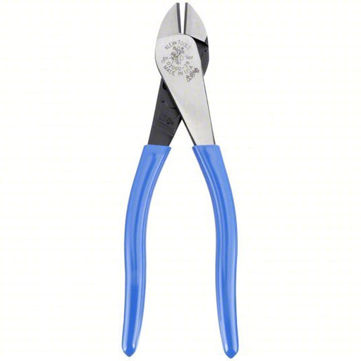Klein D2000-28 High Leverage Diagonal Cutting Plier Std, Straight, Oval, 7/8 in Jaw Lg, 1 1/4 in Jaw Wd, 6 - 8 in