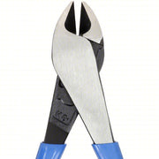 Klein D2000-28 High Leverage Diagonal Cutting Plier Std, Straight, Oval, 7/8 in Jaw Lg, 1 1/4 in Jaw Wd, 6 - 8 in