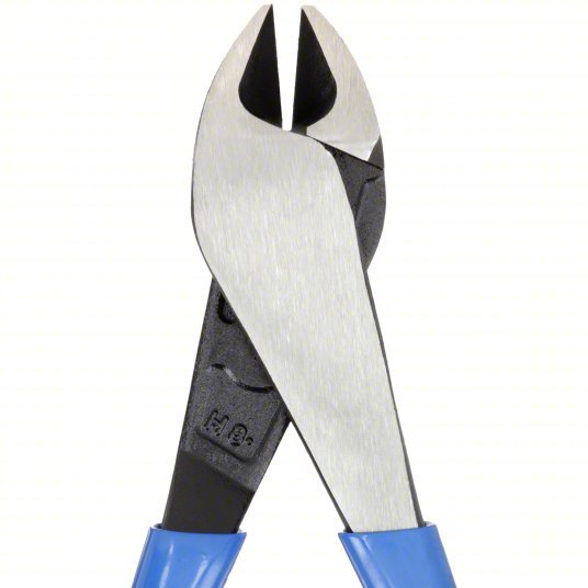 Klein D2000-28 High Leverage Diagonal Cutting Plier Std, Straight, Oval, 7/8 in Jaw Lg, 1 1/4 in Jaw Wd, 6 - 8 in