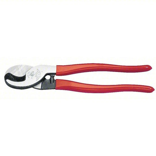 Klein 63050 High Leverage Cable Cutter Steel Handle, Shear, For 24 AWG Max Dia Data Cable