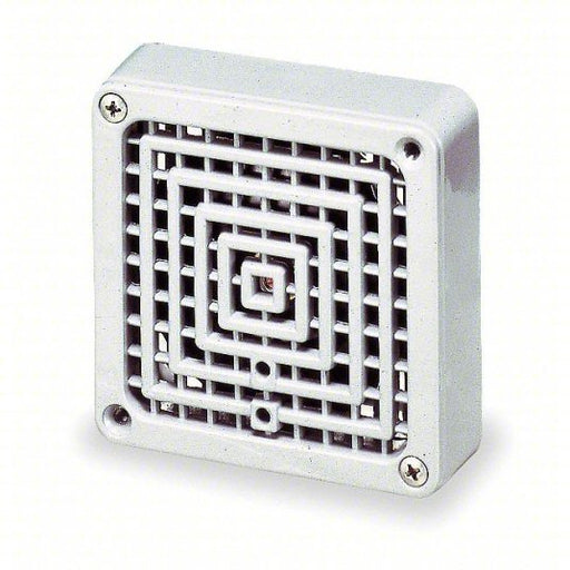 Federal Signal 350-120-30 Vibratone Horn 120V AC, Indoor, Flush or Semi-Flush Walls/Panels/Surface, 4 in Ht, 4 in Wd
