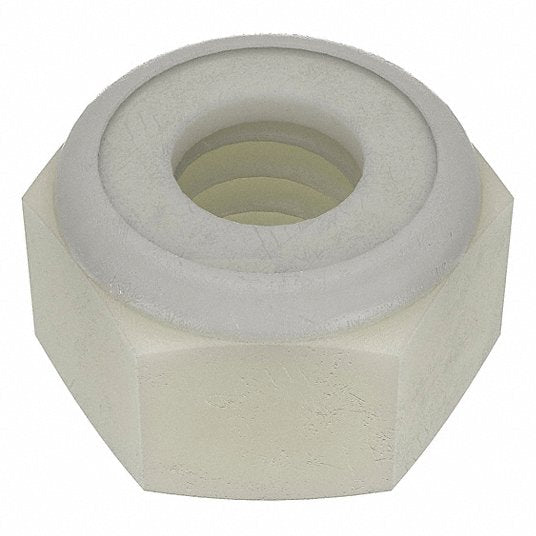 Redwood 0725020SLN Self Threading Lock Nut, 1/4"-20, Nylon, Grade 6, Plain, 9/32 in Ht, 25 PK