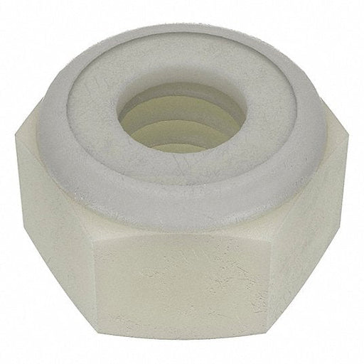 Redwood 0725020SLN Self Threading Lock Nut, 1/4"-20, Nylon, Grade 6, Plain, 9/32 in Ht, 25 PK